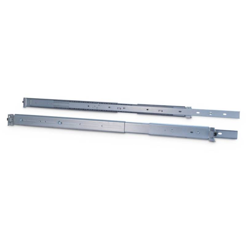 2U Teleskopschienen 650 mm, Einbauschienen von Inter-Tech
