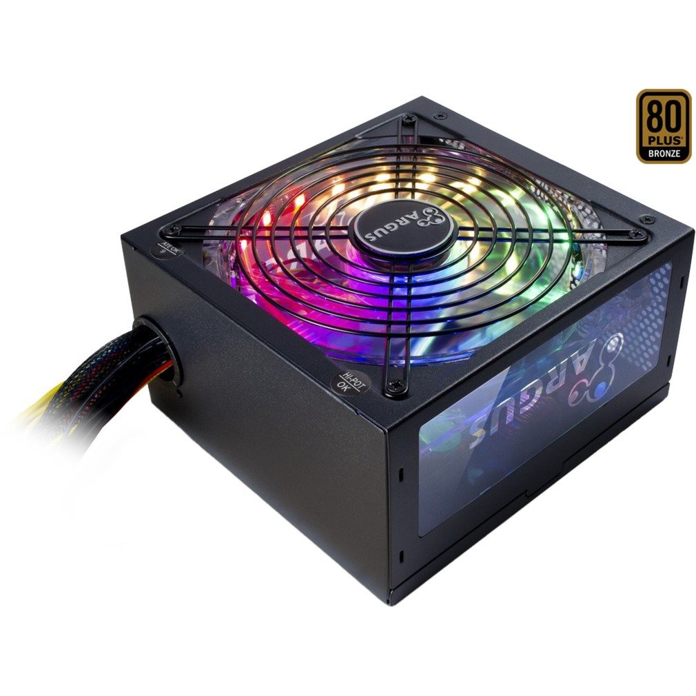 Argus RGB-600W II, PC-Netzteil von Inter-Tech