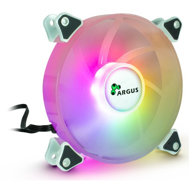 Argus RS-061 RGB 120x120x25, Gehäuselüfter von Inter-Tech