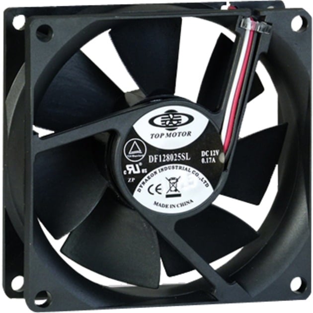 Fan 80mm Bulk 80x80x25mm, Gehäuselüfter von Inter-Tech