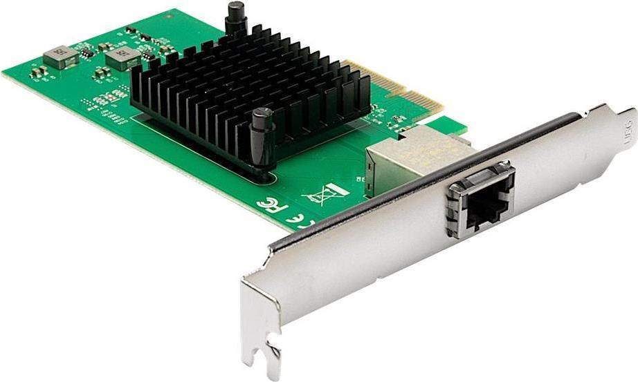 INTER-TECH ST-7267 RJ45 100M/1G/2,5G/5G/10G PCIe x8v2.0 (77773012) von Inter-Tech