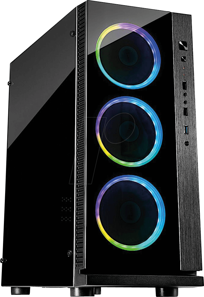 IT88881291 - Inter-Tech Midi W-III RGB, Acrylfenster von Inter-Tech