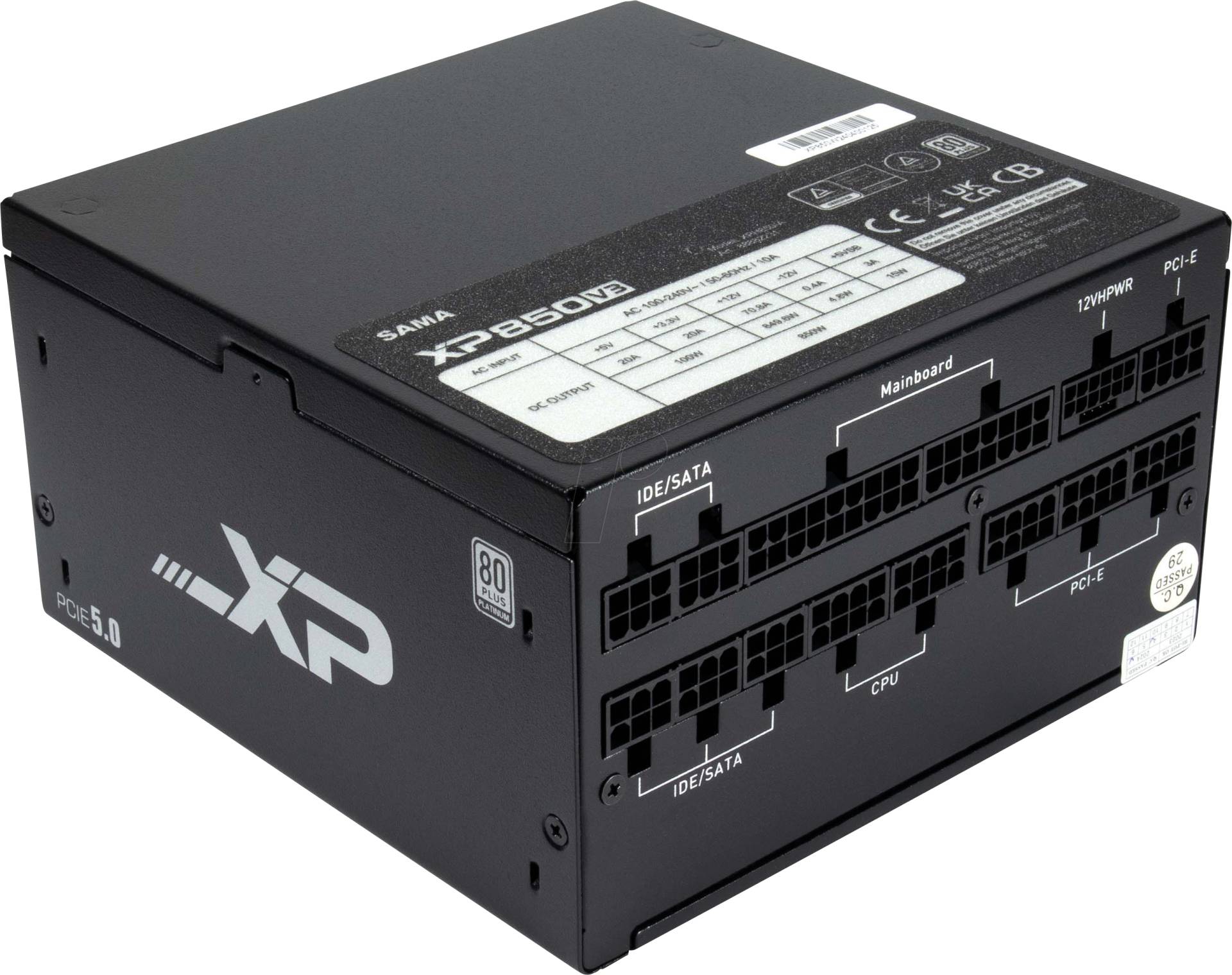 IT88882231 - Inter-Tech SAMA XPH-850A, 850 W, ATX 3.0 IT88882231 - Inter-Tech SAMA XPH-850A, 850 W, ATX 3.0 von Inter-Tech