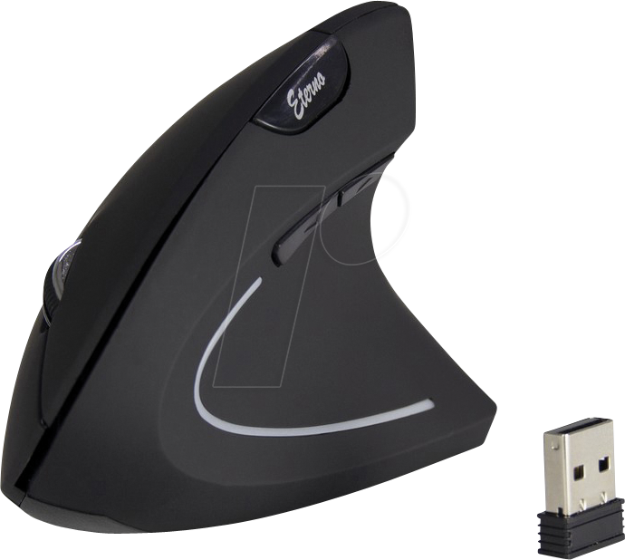 IT88884101 - Maus (Mouse), Funk, optisch, vertikal von Inter-Tech