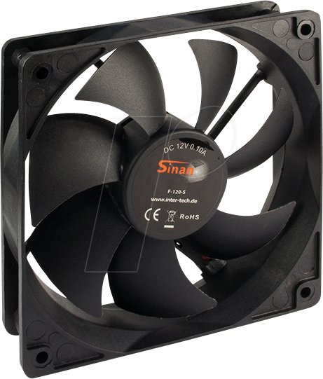 IT88885060 - Inter-Tech Gehäuselüfter F-120-S, 120 mm IT88885060 - Inter-Tech Gehäuselüfter F-120-S, 120 mm von Inter-Tech