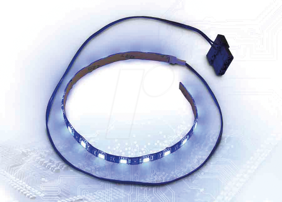 IT88885448 - Inter-Tech LED Streifen, blau, 30 cm IT88885448 - Inter-Tech LED Streifen, blau, 30 cm von Inter-Tech