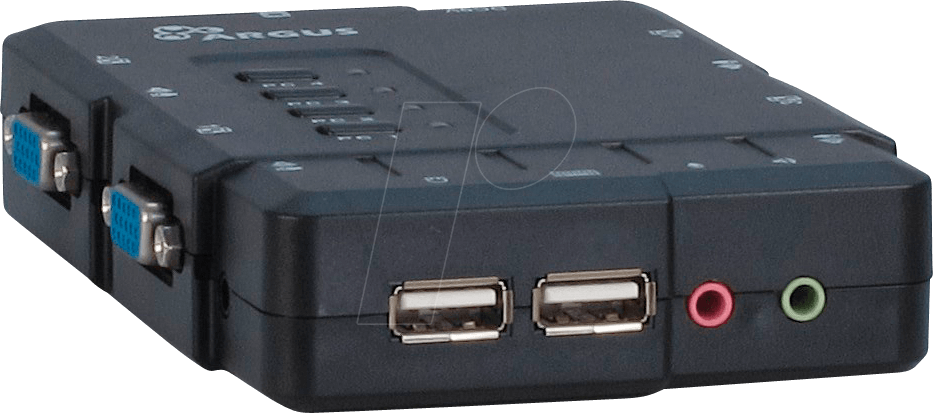 IT88887167 - 4-Port KVM Switch, VGA IT88887167 - 4-Port KVM Switch, VGA von Inter-Tech