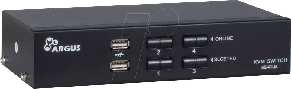 IT88887169 - 4-Port KVM Switch, VGA von Inter-Tech