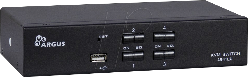 IT88887169 - 4-Port KVM Switch, VGA IT88887169 - 4-Port KVM Switch, VGA von Inter-Tech