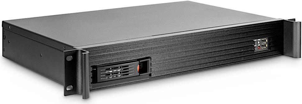 Inter-Tech 1.5U-1528-1 - Rack - Server - Schwarz - ITX - 1.5U - 2.5,3.5  (88887377) von Inter-Tech