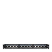 Inter-Tech - Patch Panel - CAT 5e - STP - RJ-45 X 24 - 1U - 48,3 cm (19) (88887153) von Inter-Tech