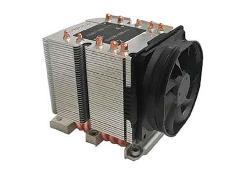 Inter-Tech 88885423 Computer Kühlkomponente Prozessor Kühler - Computer Kühlkomponenten (Prozessor, Kühler, LGA 3647 (Socket P), 8 cm, 1300 RPM, 4000 RPM) von Inter-Tech