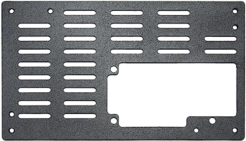 Inter-Tech AC Netzteilblende ATX-02, ATX-FlexATX, Stahl von Inter-Tech