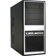 Inter-Tech AOC-01 Magnum Black Midi Tower incl. SL-500 von Inter-Tech