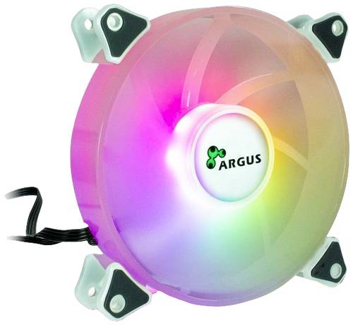 Inter-Tech Argus RS061 PC-Gehäuse-Lüfter Grau (B x H x T) 120 x 120 x 25mm inkl. LED-Beleuchtung von Inter-Tech