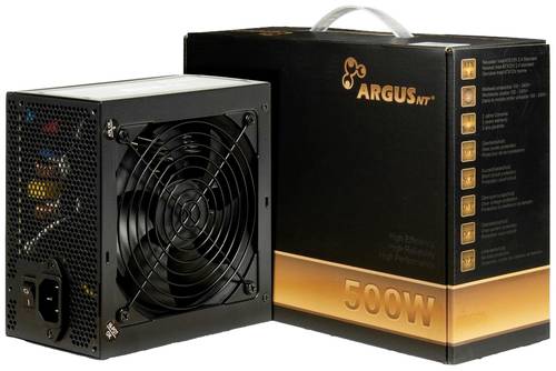 Inter-Tech ArgusNT BPS-500 PC Netzteil 500W ATX 80PLUS® Bronze von Inter-Tech