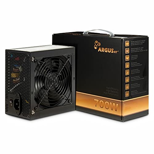 Inter-Tech ArgusNT BPS-700 Netzteil (700 W, 20+4 Pin, ATX, ATX, Schwarz von Inter-Tech