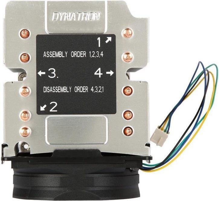 Inter-Tech B-11 - Prozessorkühler - (LGA3647 Socket) - Aluminium und Kupfer - 80 mm - 3U (88885423) von Inter-Tech
