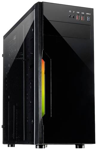 Inter-Tech B-42 RGB Tower PC-Gehäuse Schwarz von Inter-Tech