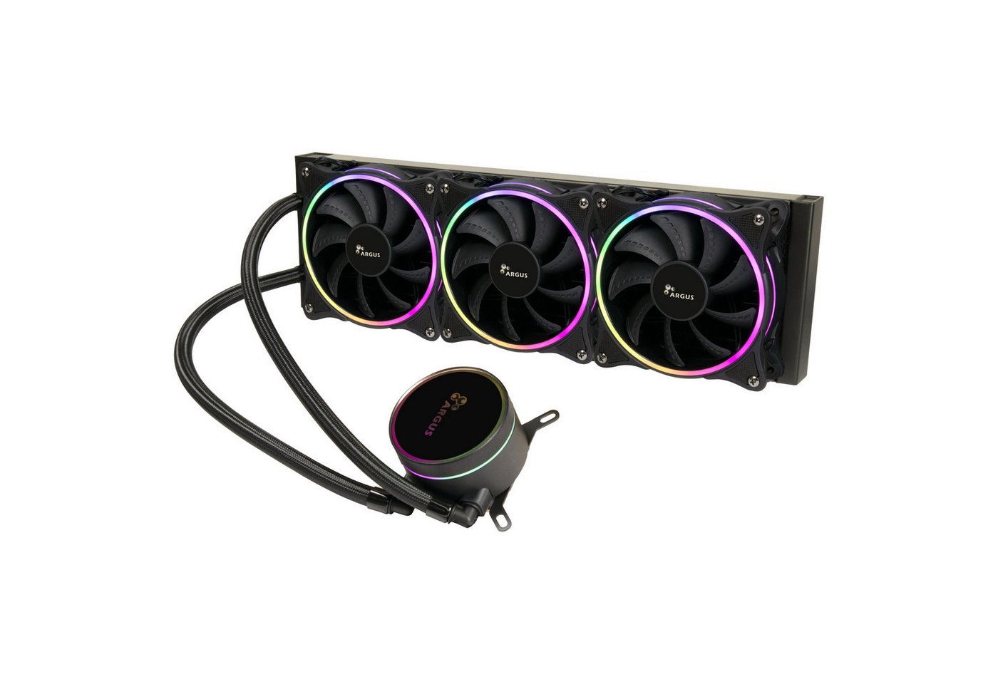Inter-Tech CPU Kühler INTER-TECH Wasserkühlung Argus Iceman LC-360 RGB Inter-Tech CPU Kühler INTER-TECH Wasserkühlung Argus Iceman LC-360 RGB von Inter-Tech