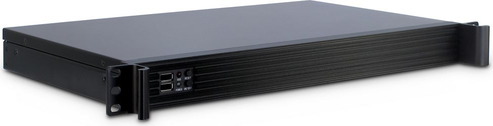 Inter-Tech K-126L - Rack-Montage - 1U - Mini-ITX - keine Spannungsversorgung (FlexATX) - USB (88887000) von Inter-Tech