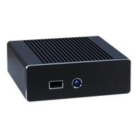 Inter-Tech IT-3900 NUC - Ultra compact form factor - UCFF - Netzteil 60 Watt - Schwarz (88881188) von Inter-Tech
