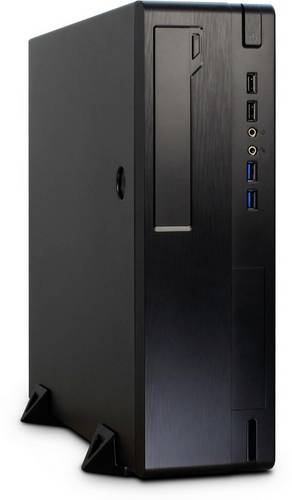 Inter-Tech IT-502 Desktop PC-Gehäuse Schwarz von Inter-Tech