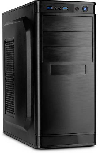 Inter-Tech IT-5905 Midi-Tower PC-Gehäuse Schwarz von Inter-Tech