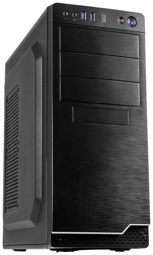 Inter-Tech IT-5916 Tower PC-Gehäuse Schwarz von Inter-Tech