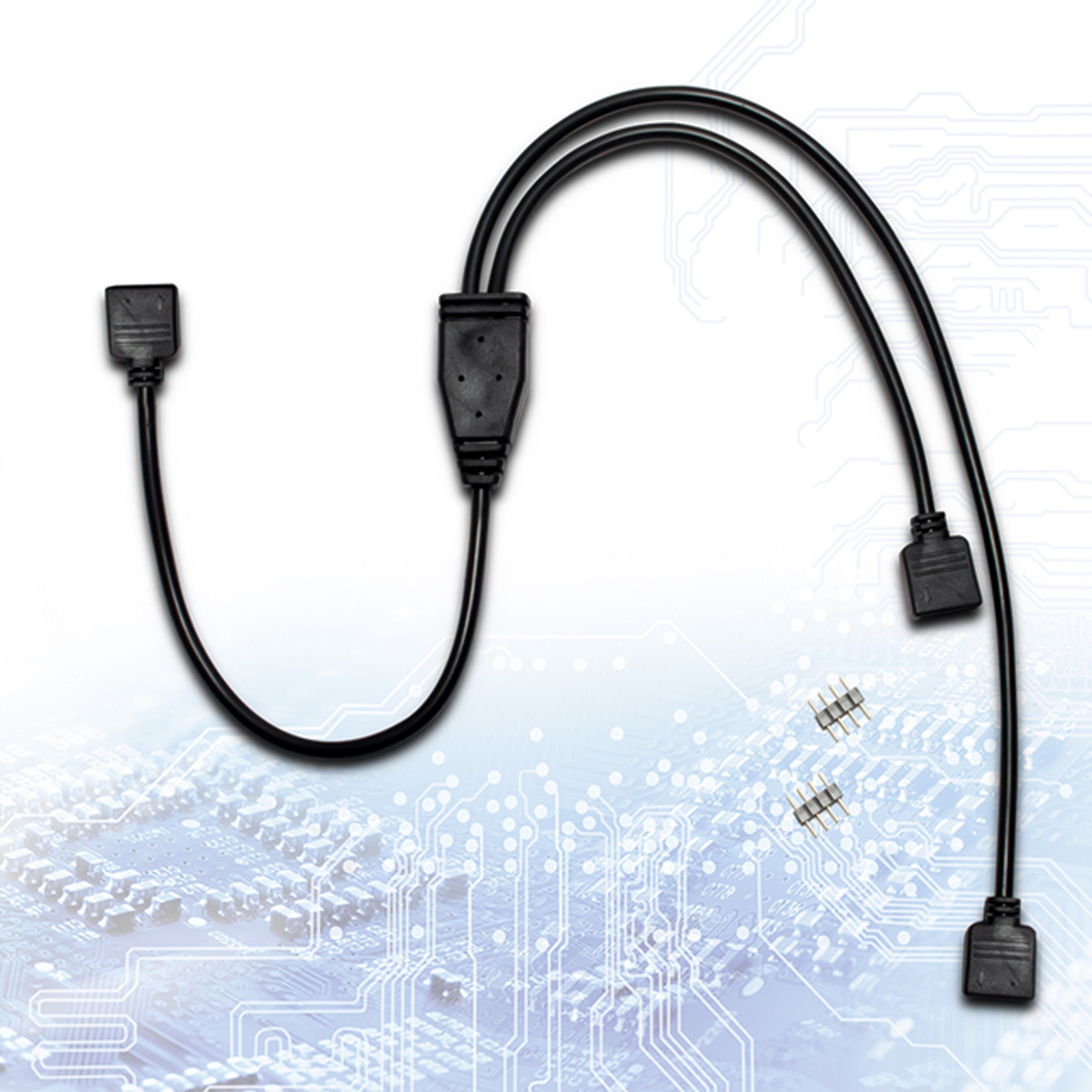 Inter-Tech Kabel RGB Verteiler, 2-fach Inter-Tech Kabel RGB Verteiler, 2-fach von Inter Tech