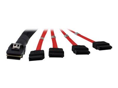 Inter-Tech Kabel SFF-8087-> 4x SATA 1m von Inter Tech
