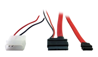 Inter-Tech Kabel Slim DVD Anschluss SATA + Power 0,3/0,3 m Inter-Tech Kabel Slim DVD Anschluss SATA + Power 0,3/0,3 m von Inter Tech