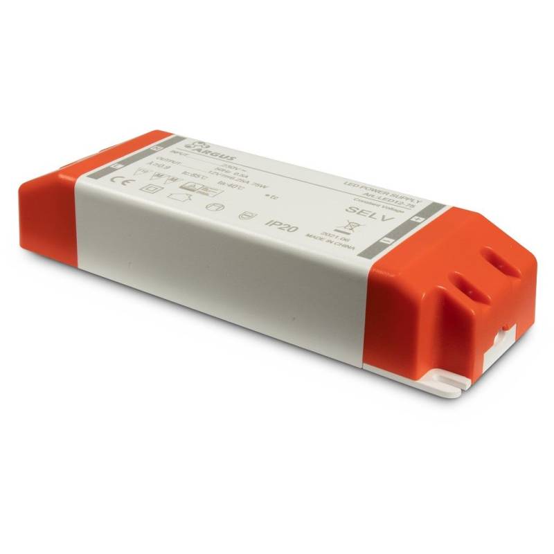 Inter-Tech LED Trafo  LED12-75 75W, 12V, 6250mA, IP20 retail von Inter Tech