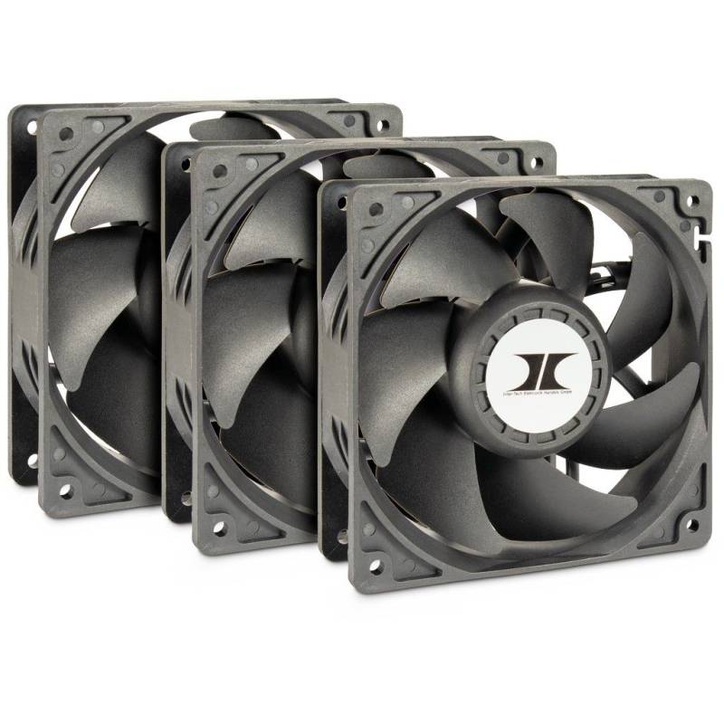 Inter-Tech Lüfter 120*120*38 IPC Fan Set 3xLüfter 120mm von Inter Tech