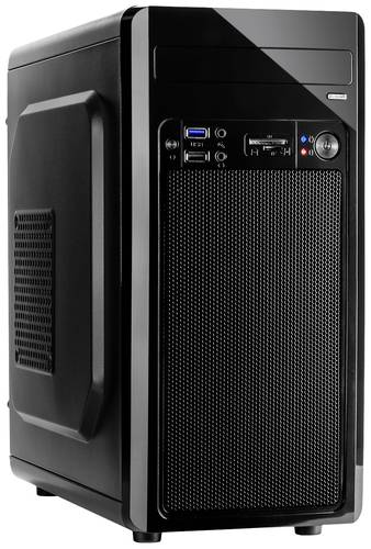 Inter-Tech MC-02 Micro Tower PC-Gehäuse Schwarz von Inter-Tech