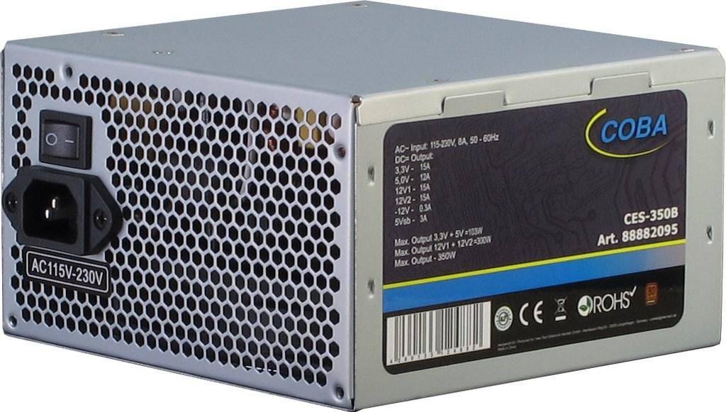 Inter-Tech Netzteil 350W Coba CES-350B 80+ Bulk Inter-Tech Netzteil 350W Coba CES-350B 80+ Bulk von Inter Tech