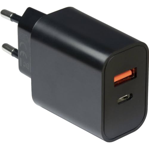 Inter-Tech PD-Charger USB C,PSU PD-2120, PD+QC 20W schwarz von Inter-Tech