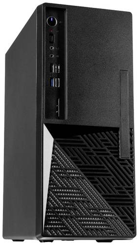 Inter-Tech S-703 Desktop PC-Gehäuse Schwarz von Inter-Tech