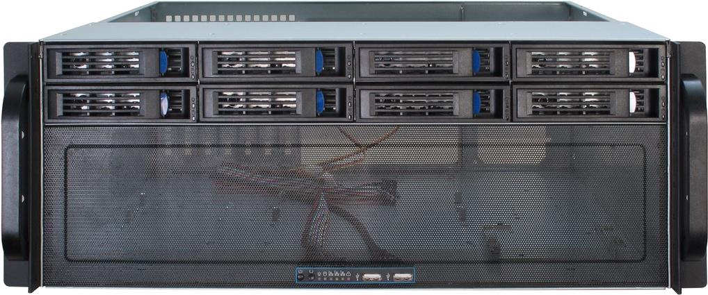 InterTech Gehäuse 48,30cm (19) IPC 4HE Rack 4U-4408 (88887191) von Inter-Tech
