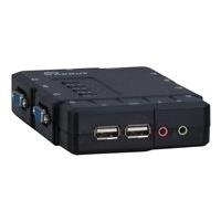 KVM Switch Inter-Tech KVM CS-41UA Kunststoff (88887167) von Inter-Tech