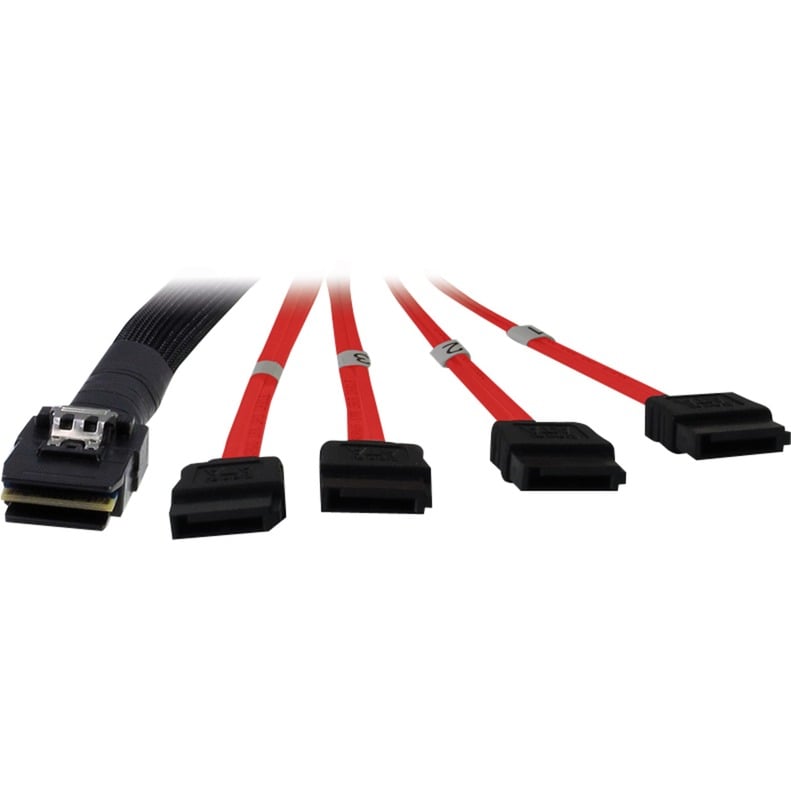 Kabel SFF 8087 > 4x SATA von Inter-Tech