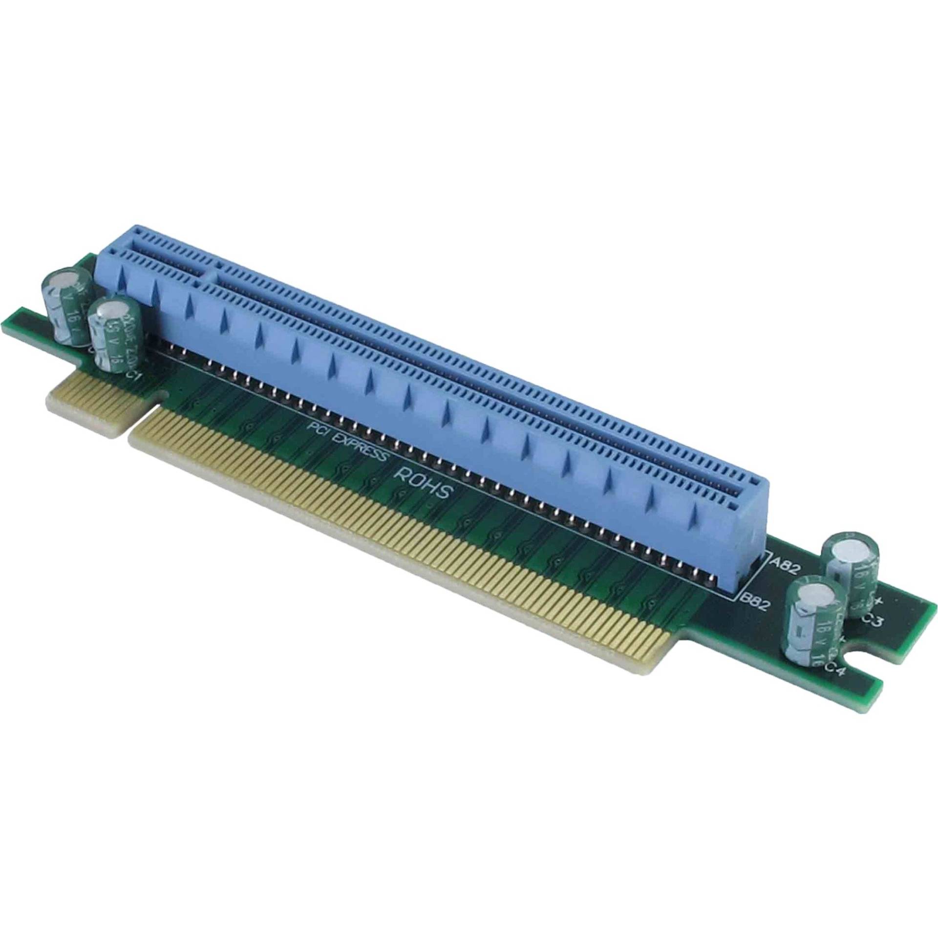 RiserCard SLPS053 PCIe x16, Riser Card von Inter-Tech