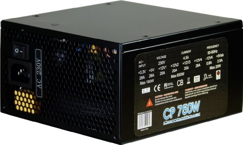 Simple Feature Netzteil FP PC-Gehäuse 750 Watt von Inter-Tech