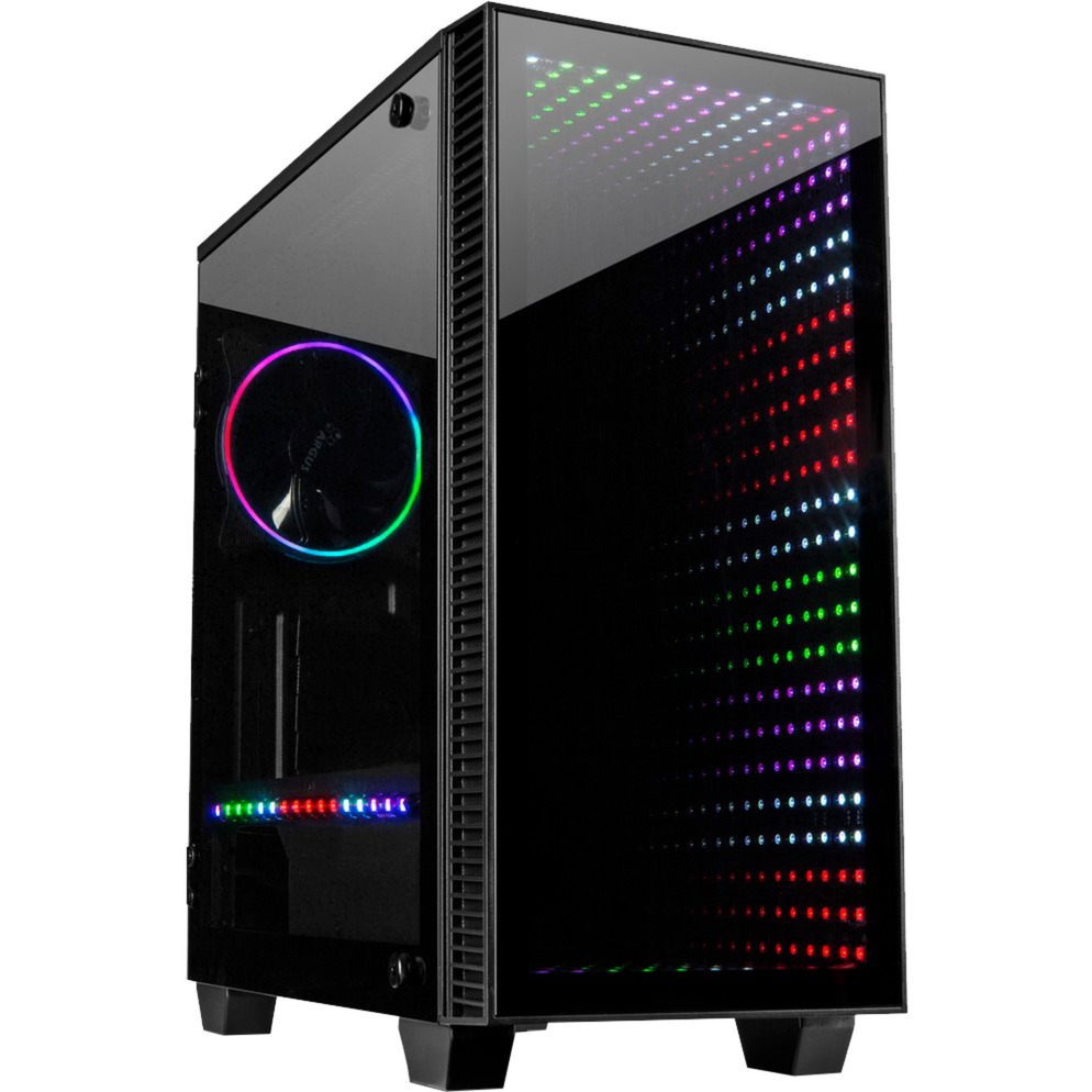 X-608 Infinity Micro Infinity-Mirror, Tower-Gehäuse X-608 Infinity Micro Infinity-Mirror, Tower-Gehäuse von Inter-Tech