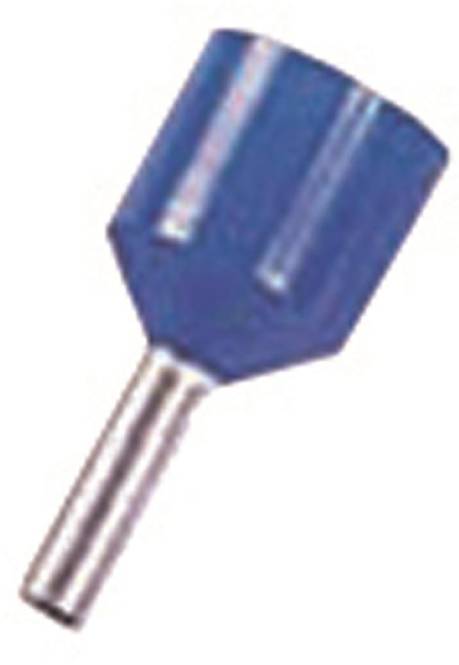 Intercable Aderendhülse ICIAE1612K kurzschlußsicher 16qmm 12mm blau (Inhalt 100 Stück) von Intercable Tools GmbH
