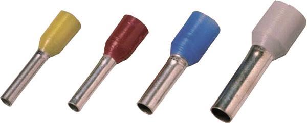 Intercable Aderendhülse ICIAE2518 DIN46228T4 25qmm 18mm verzinnt gelb (Inhalt 50 Stück) von Intercable Tools GmbH