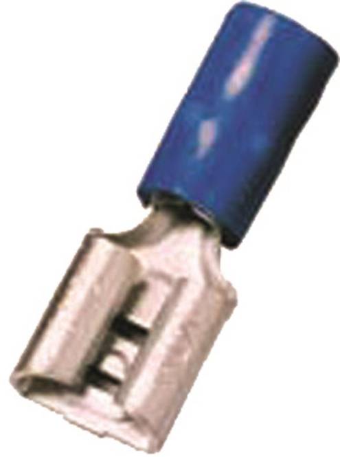 Intercable Flachsteckhülse ICIQ248FH 1,5-2,5qmm 4,8x0,8 blau Messing (Inhalt 100 Stück) von Intercable Tools GmbH