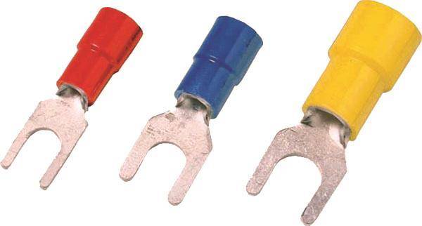 Intercable Quetschkabelschuh ICIQ26G DIN46237 1,5-2,5qmm M6 blau Gabelform (Inhalt 100 Stück) von Intercable Tools GmbH