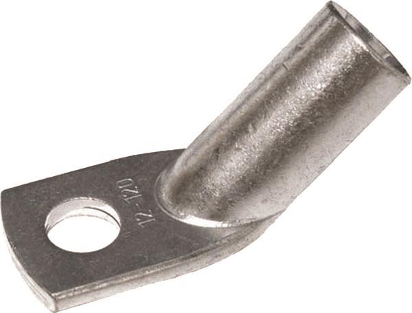Intercable Winkelrohrkabelschuh ICR25845 45° 25qmm M8 verzinnt R-Serie (Inhalt 25 Stück) von Intercable Tools GmbH