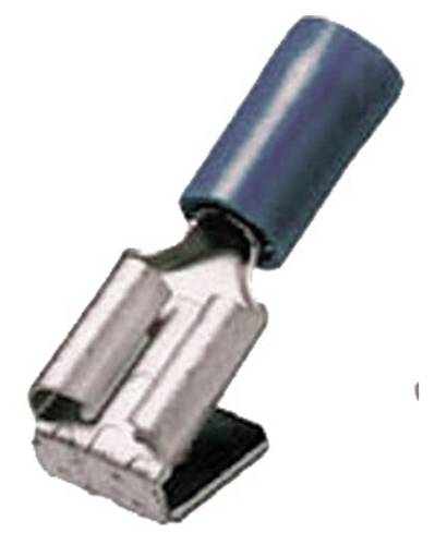Intercable 180903 Flachstecker mit Abzweig Steckbreite: 6.30mm Steckdicke: 0.80mm Teilisoliert Blau von Intercable